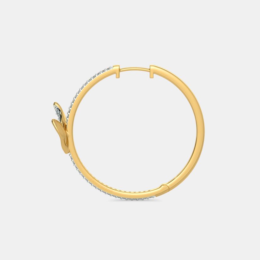 The Folium Hoop Earrings - image 4