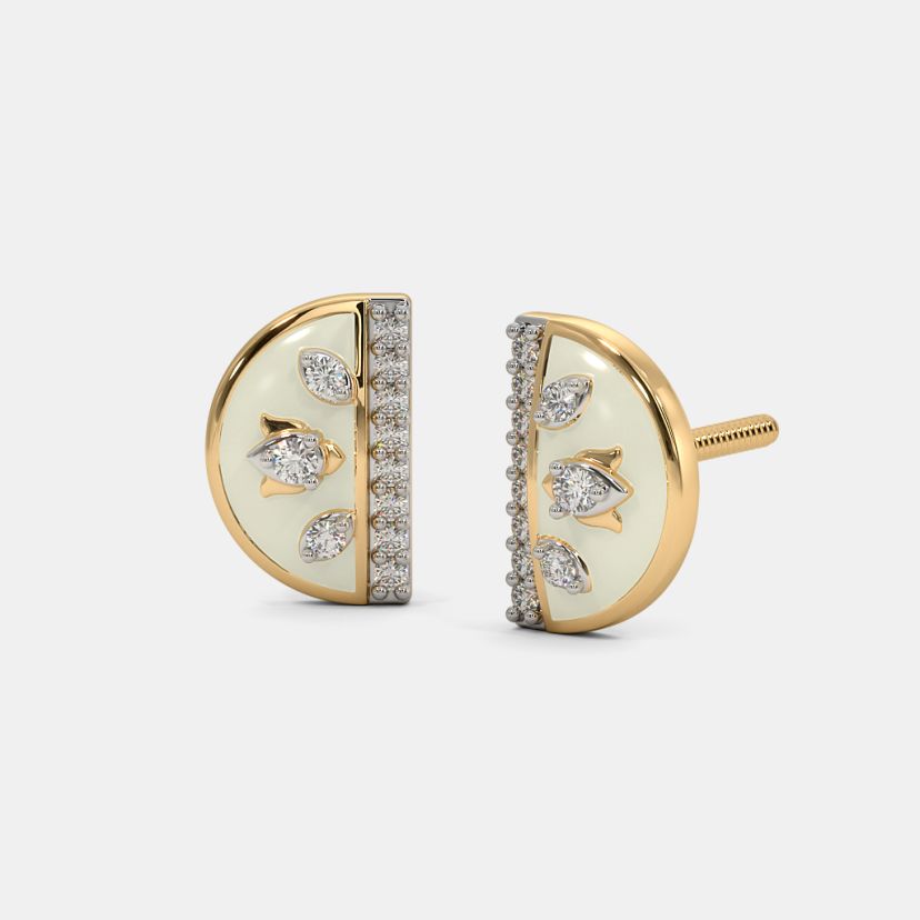 The Elgine Stud Earrings - image 1