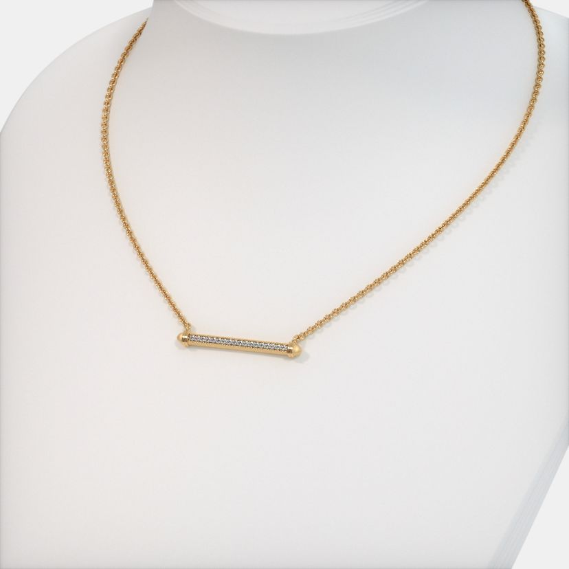 The Isabella Bar Necklace - image 1