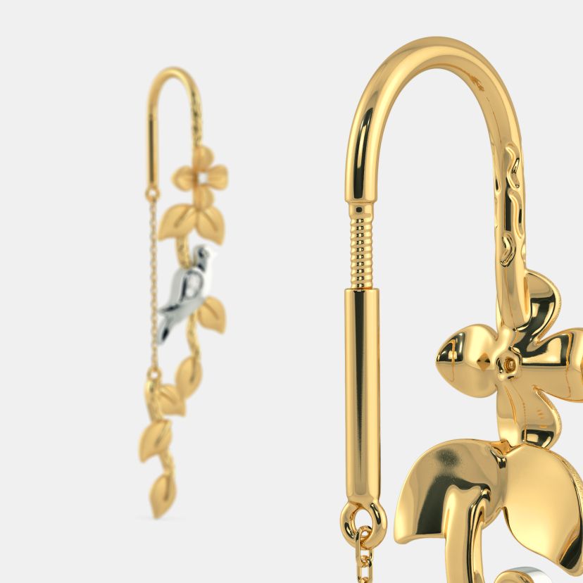 The Allovera Sui Dhaga Earrings - image 9