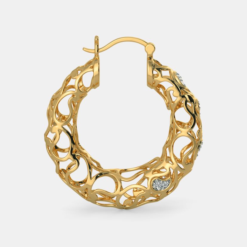 The Jaimini Paisley Hoop Earrings - image 6
