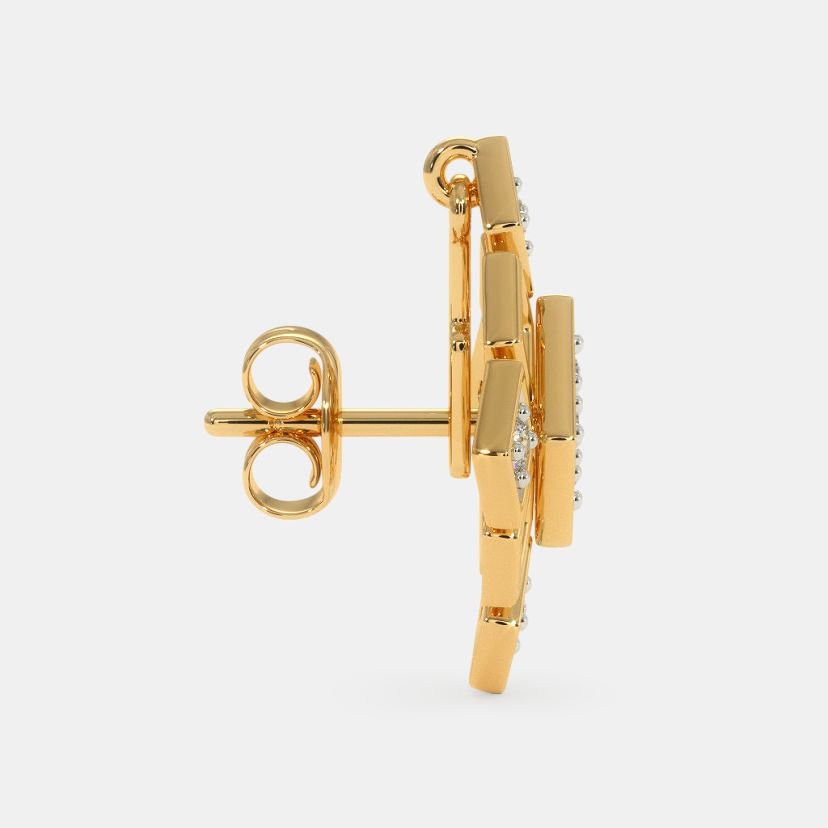 The Pamella Multiwearable Stud Earrings - image 9