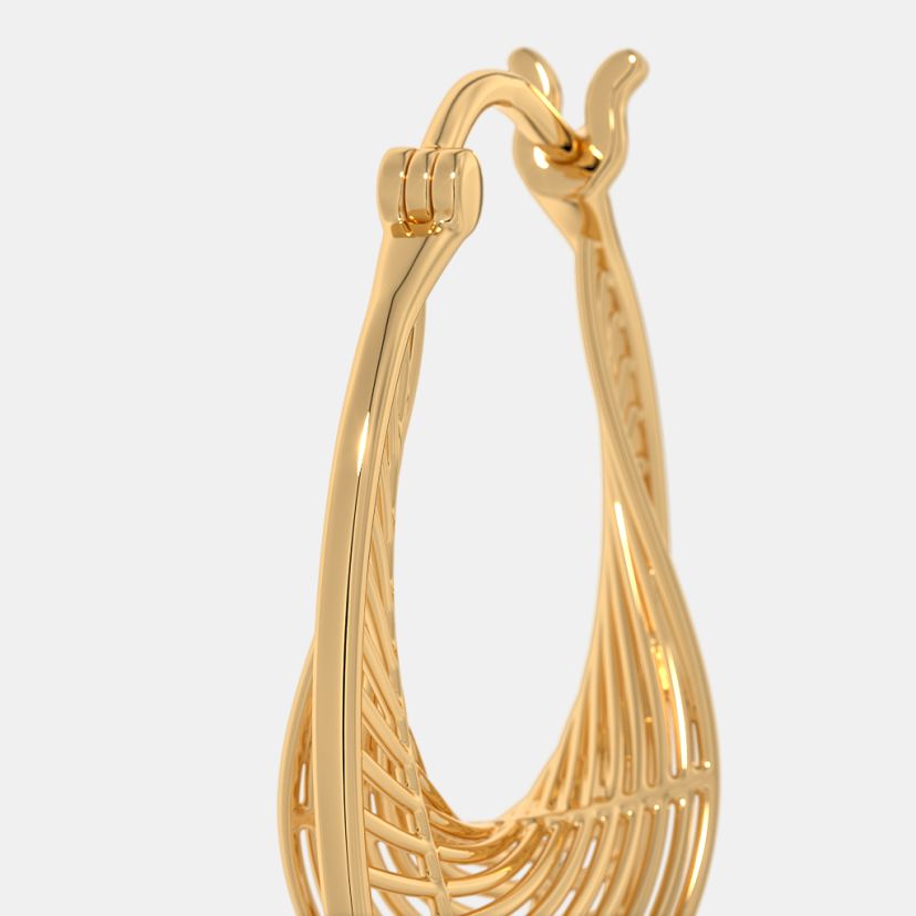 The Trellis Hoop Earrings - image 4
