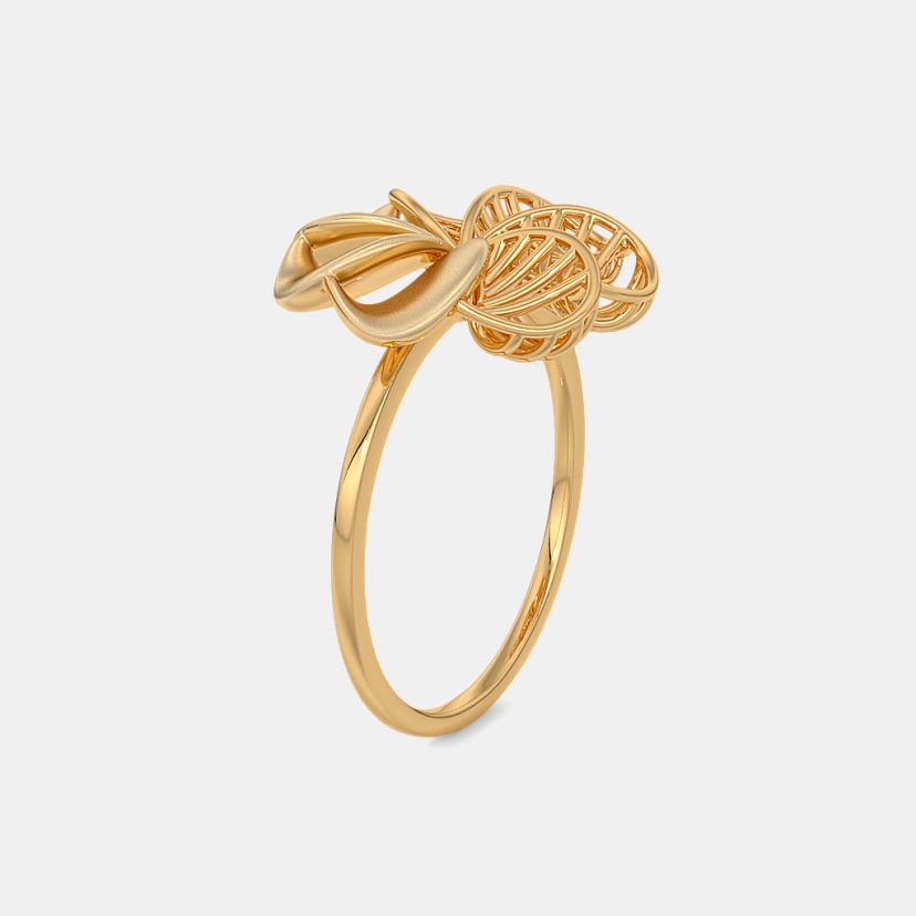 The Botanically Flowing Mushroom Ring - image 9