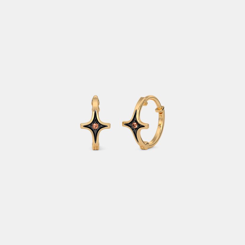 The Beaute Huggie Earrings - image 1
