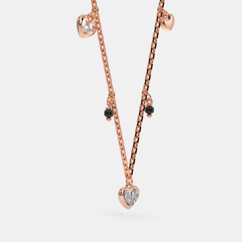 The Multi Heart Mangalsutra Necklace - image 6
