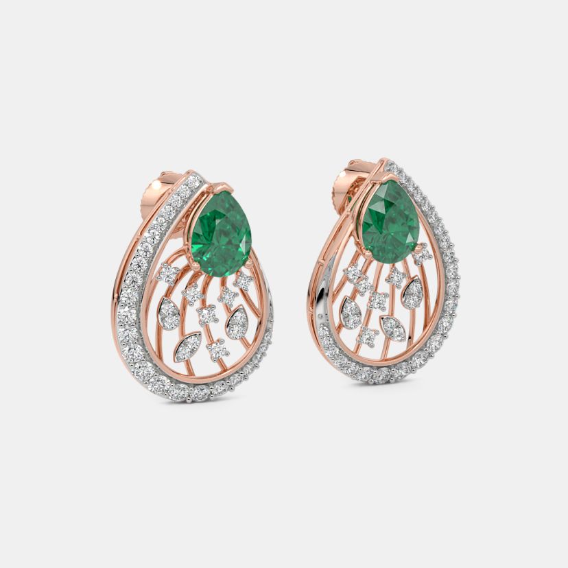 The Pavone Stud Earrings - image 6