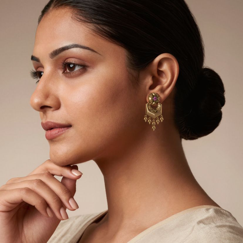 The Edgymoon Drop Earrings - image 3