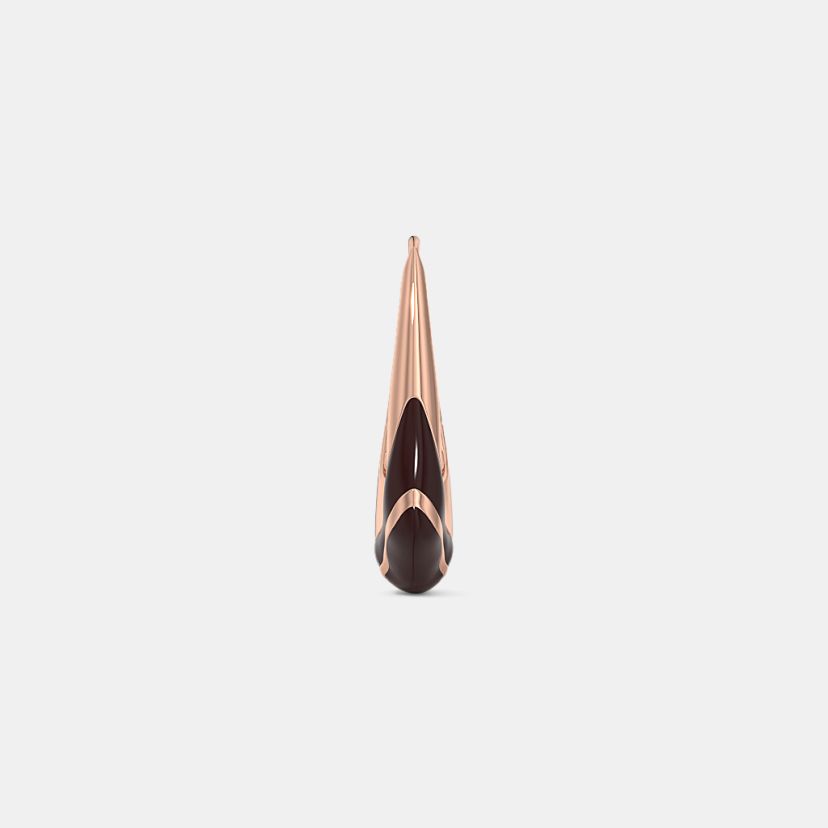 The Mocha Wave Hoop Earrings - image 6