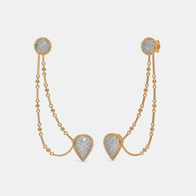 The Zynah Multi Pierced Stud Earrings - image 1