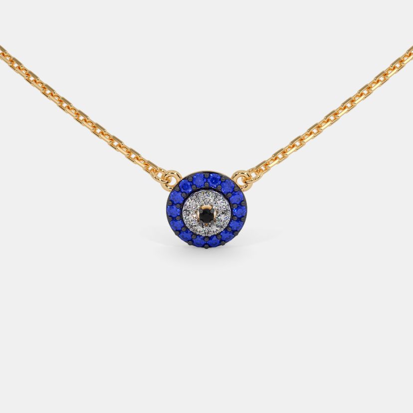 The Ailia Evil Eye Layered Necklace - image 5