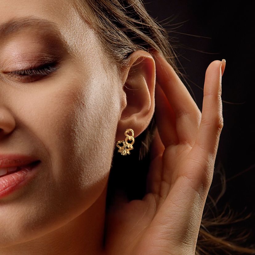 The Auron Huggie Earrings - image 3