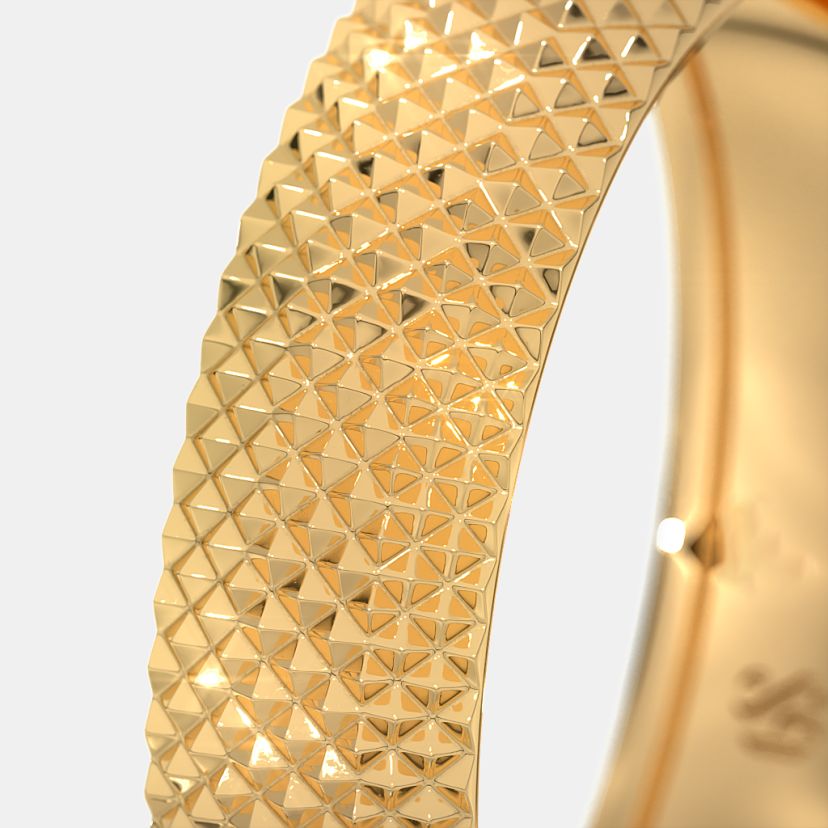 The Ofira Textured Band Ring For Him - image 4