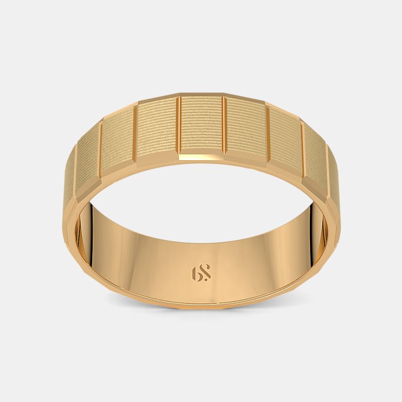 The Ouattara Couple Band Ring For Him - image 7