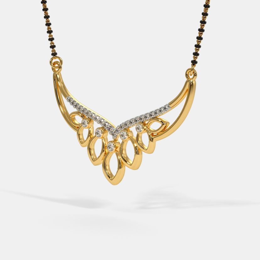 The Nyra Mangalsutra Pendant - image 4