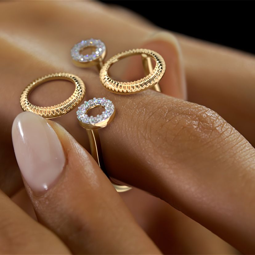 The Core Round Leaf Ring - image 6