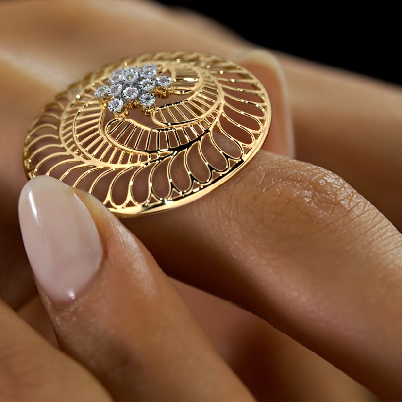 The Roaming Petal Ring - image 6