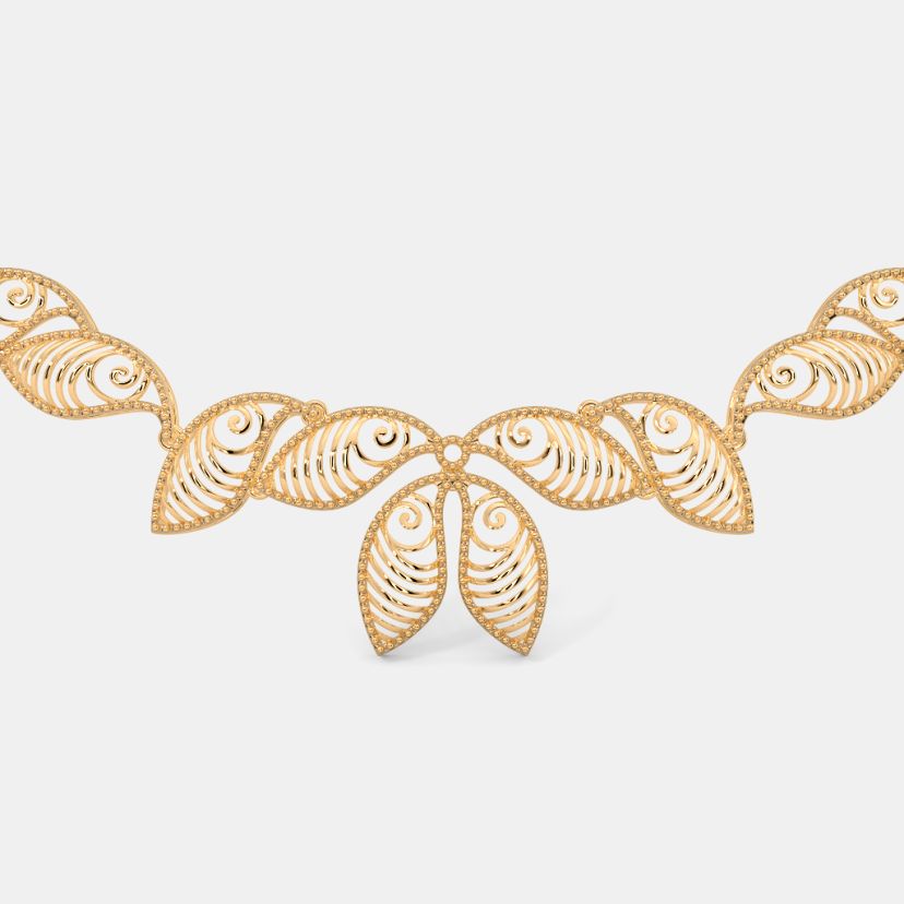The Spiralleaf Collar Necklace - image 4
