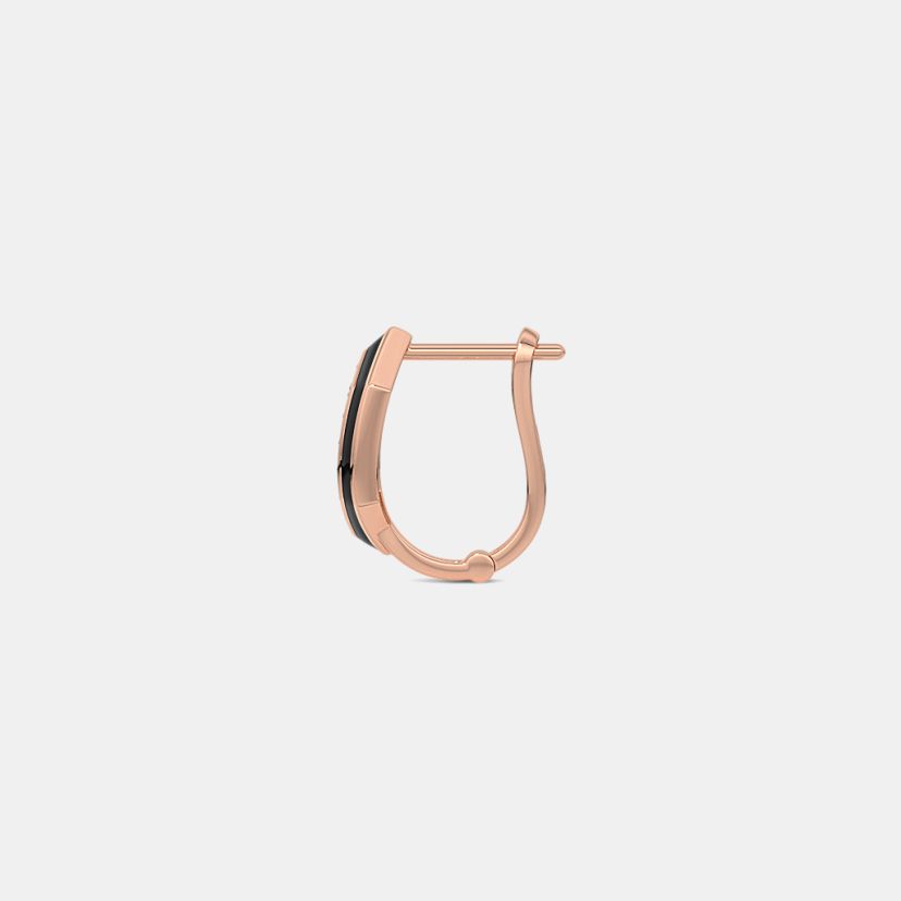 The Midnight Prism Huggie Earrings - image 8