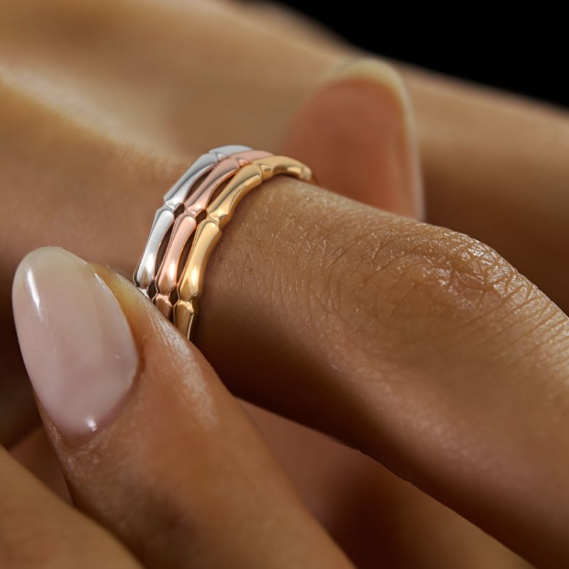 The Tria Grace Stackable Ring - image 2