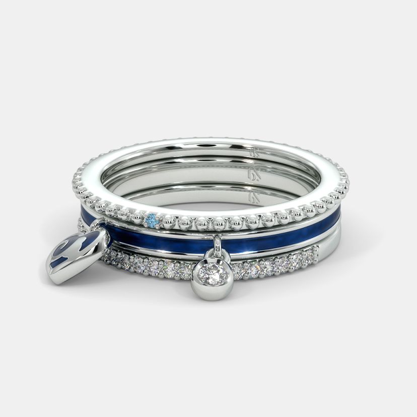 The Shelley Cloud Stackable Ring - image 7