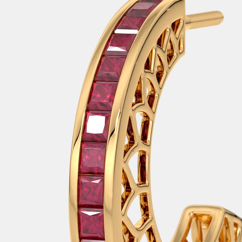 The Vitrail Hoop Earrings - image 5