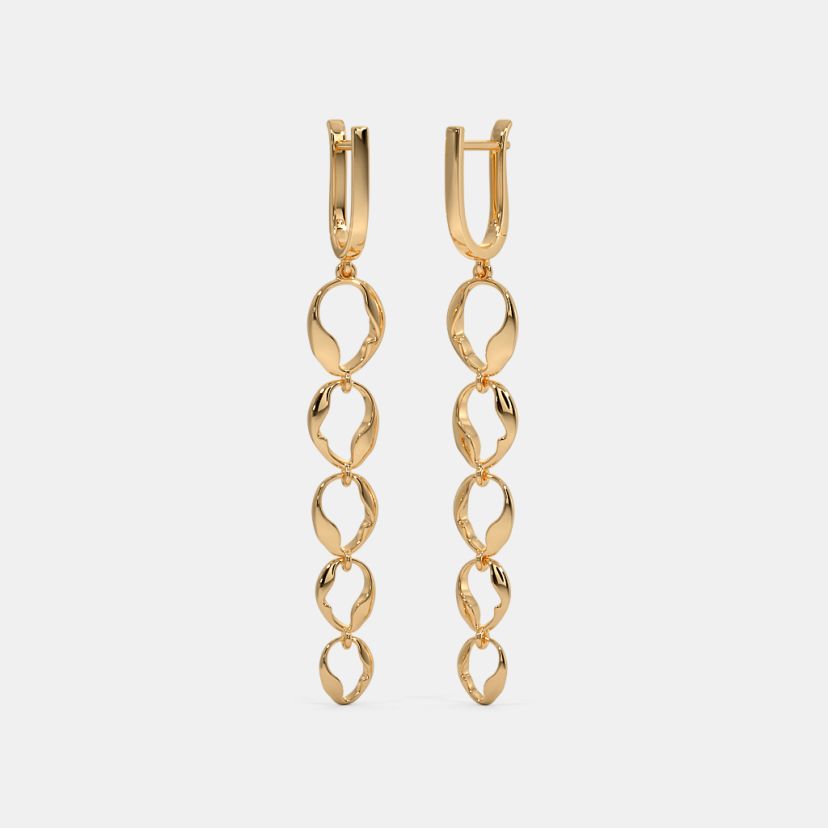 The Doreal Dangle Hoop Earrings - image 1