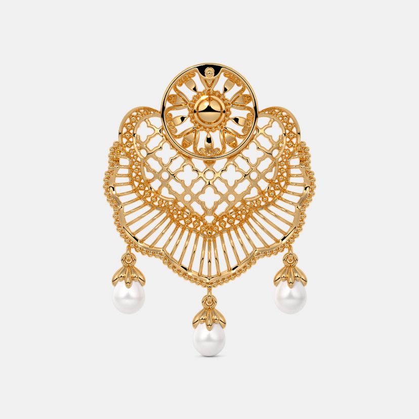 The Jeevanta Chandbali Earrings - image 6
