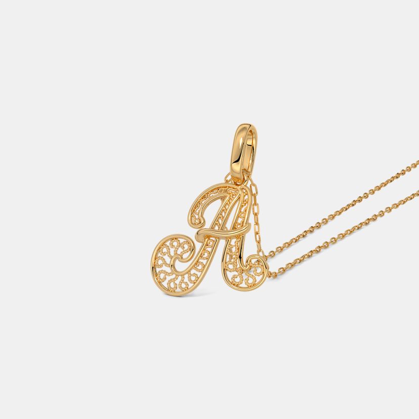 The Aurivis A Pendant - image 1