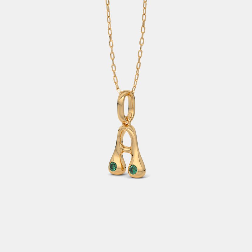 The Initiale A Initial Pendant - image 4