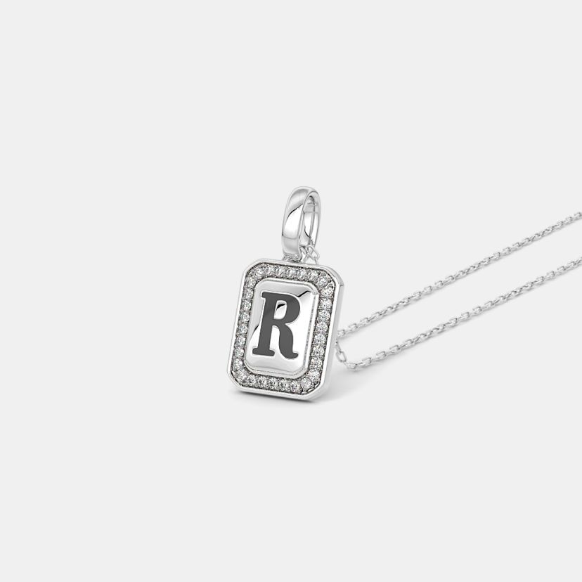 The Reyla R Pendant For Him - image 1