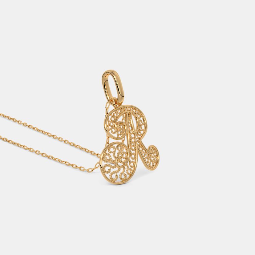 The Avelinc R Initial Pendant - image 7
