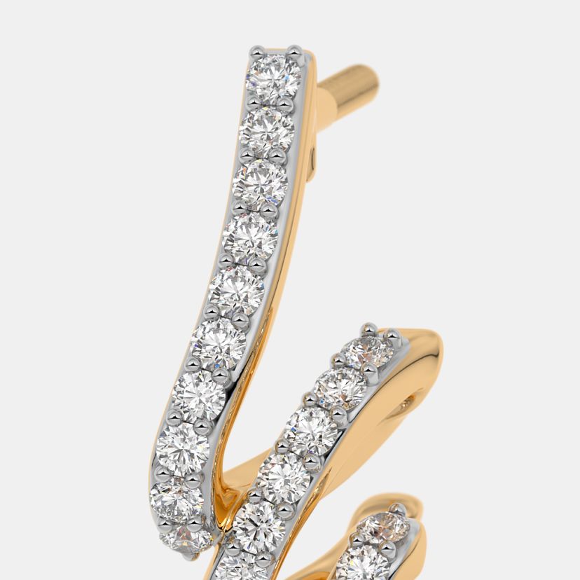 The Spiralux J Hoop Earrings - image 4