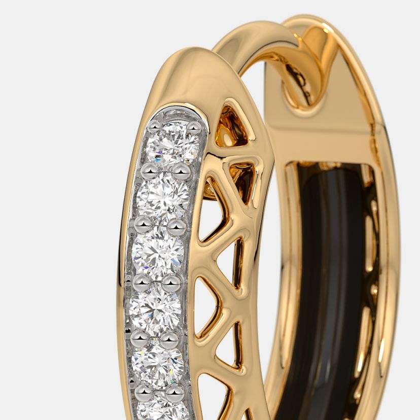 The Broselle Huggie Earrings - image 3