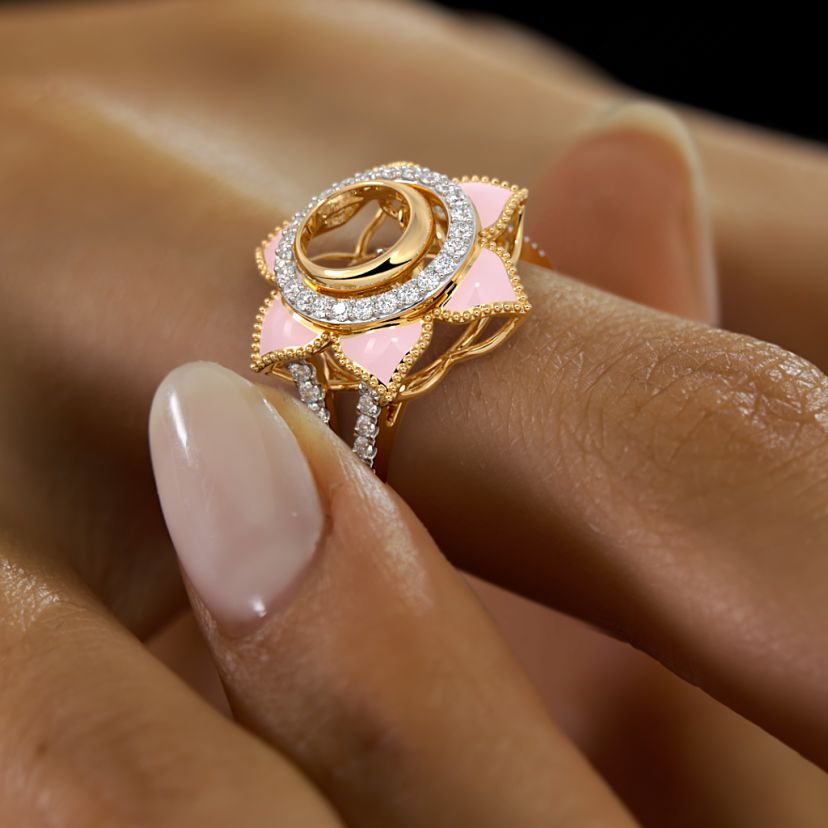 The Glissade Statement Ring - image 6