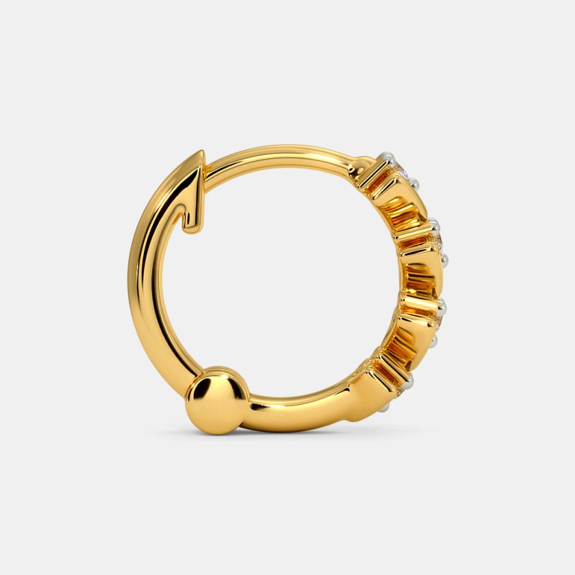 The Blooming Dale Nose Ring - Angle View 2