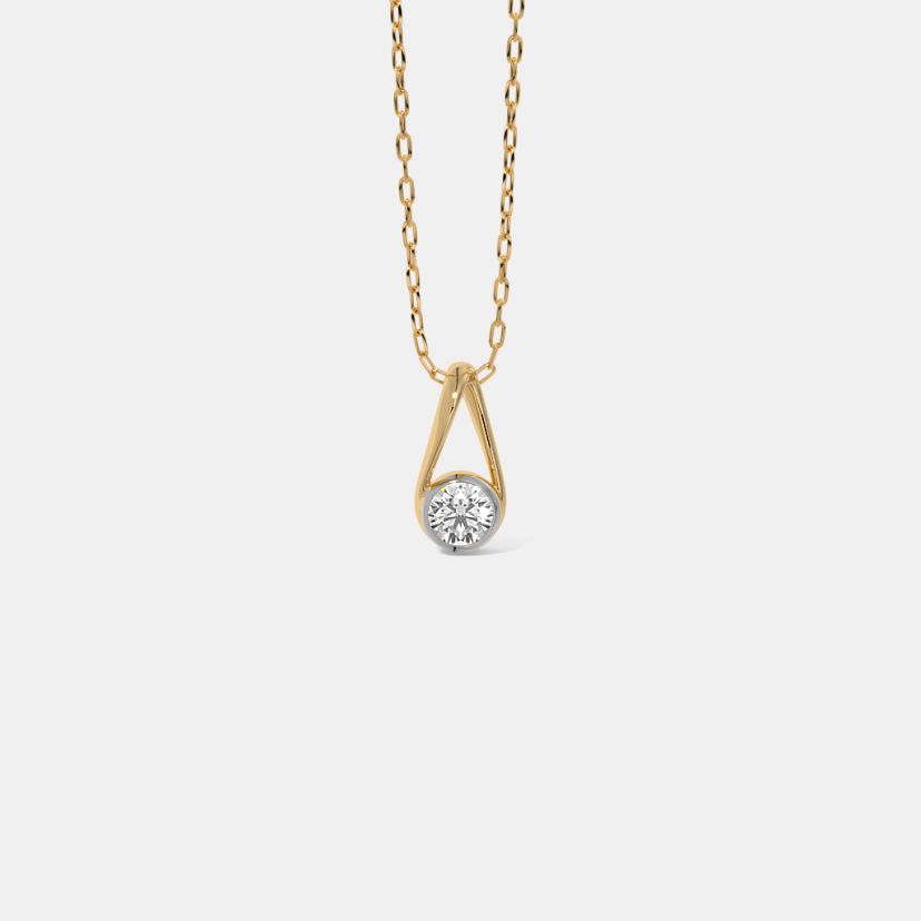 The Aurelythra Solitaire Pendant - image 5