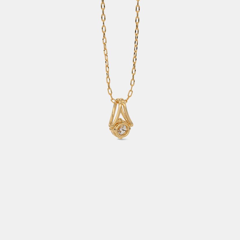The Elyndressa Solitaire Pendant - image 6