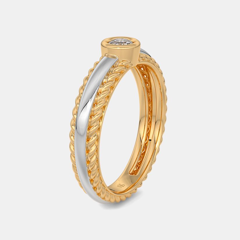 The Benton Solitaire Ring For Him - image 7
