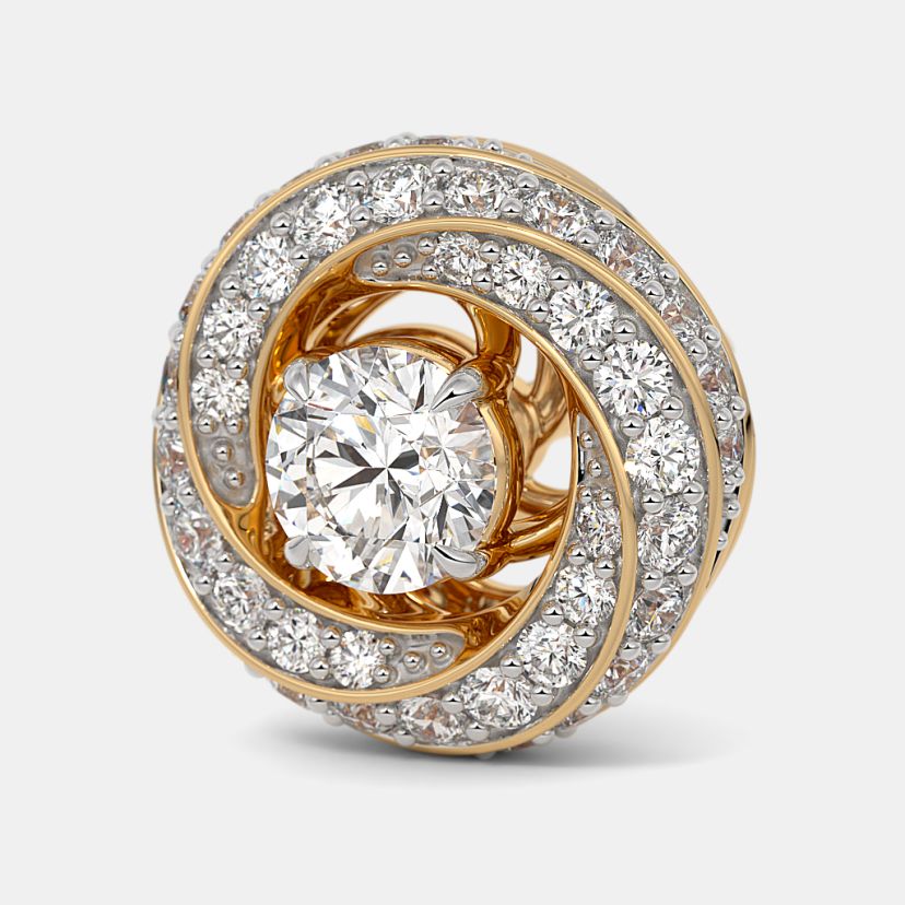 The Zavera Solitaire Stud Earrings - image 5