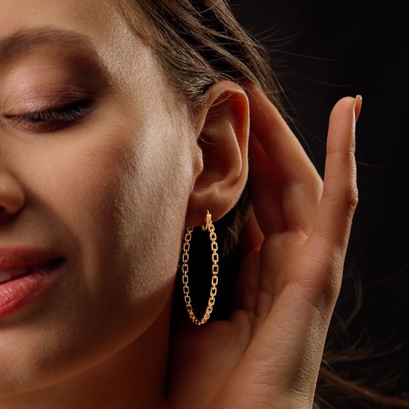The Ednita Hoop Earrings - image 3
