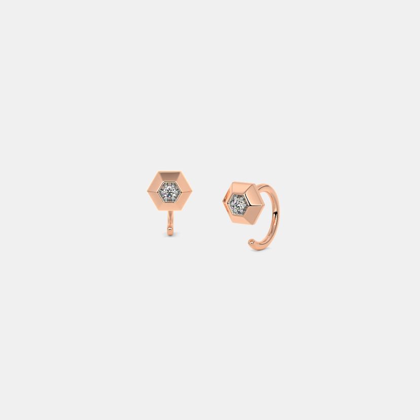 The Akshiti Multi Pierced Hoop Earrings - image 1