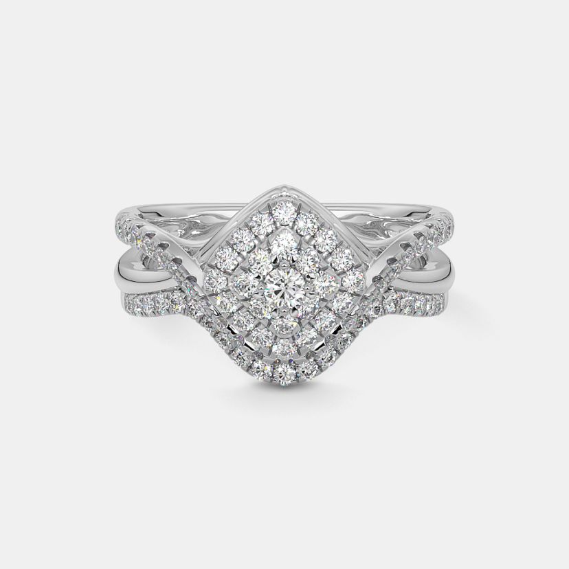 The Eldon Bridal Ring Set - image 8