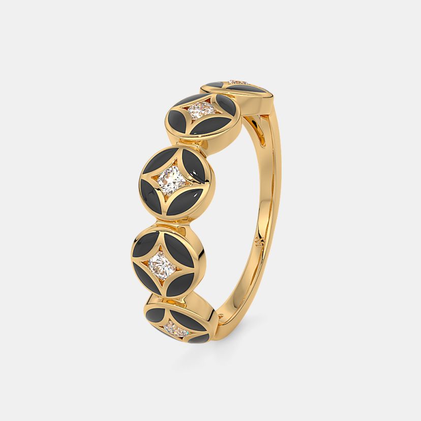 The Astral Noir Band Ring - image 1