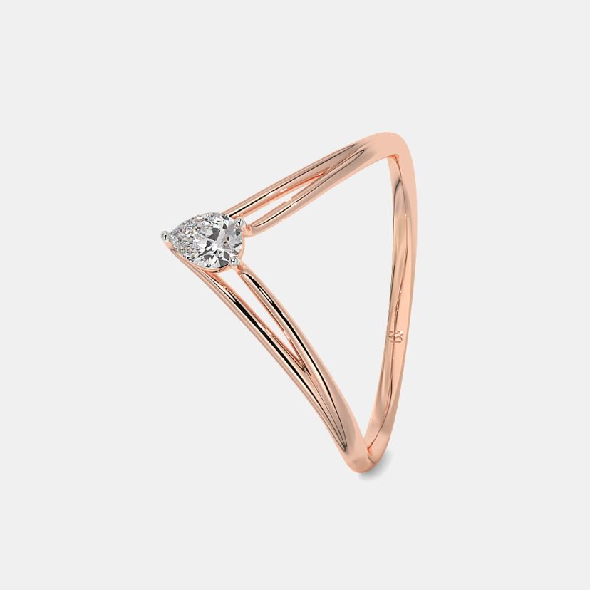 The Ivan Chevron Ring - image 1