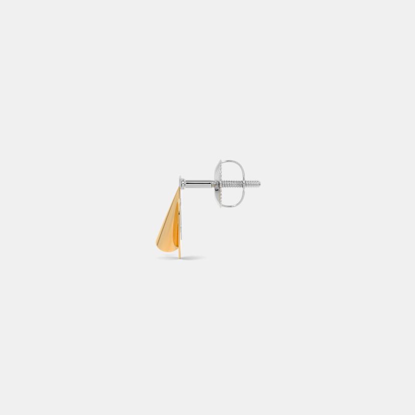 The Twain Fold Stud Earrings - image 9