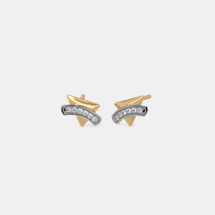 The Triad Stud Earrings - image 1