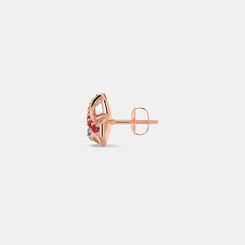 The Verve Canvas Stud Earrings - image 9