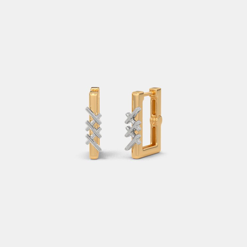 The Thutmose Huggie Earrings - image 1