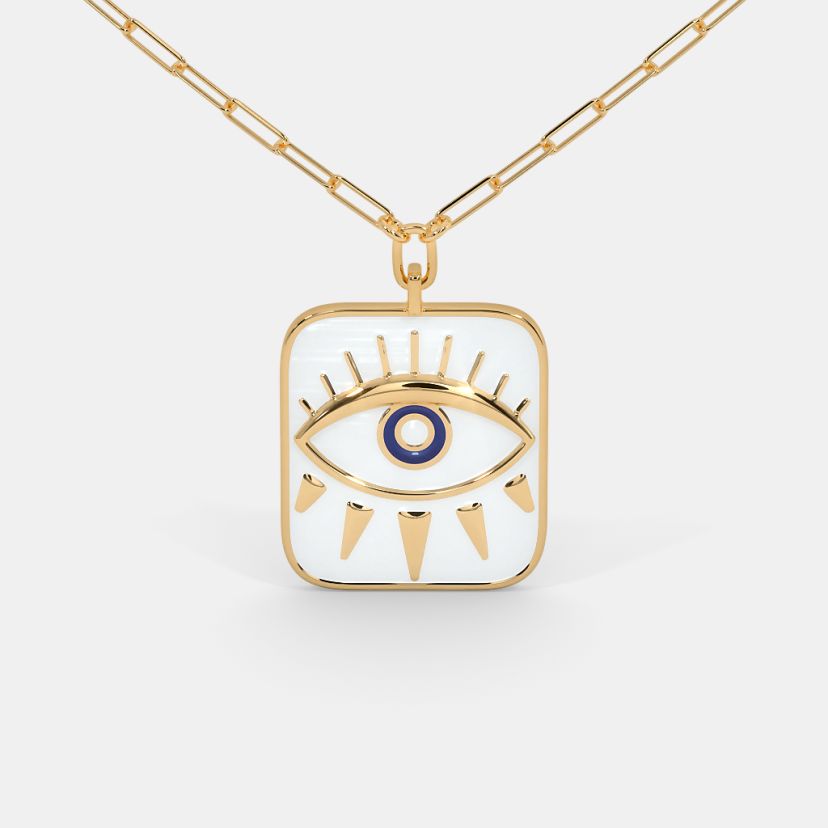 The Khufu Evil Eye Pendant Necklace For Him - image 4
